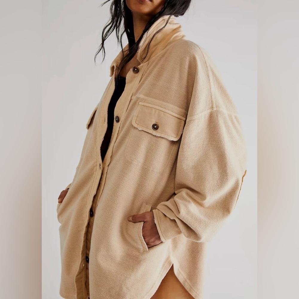 FREE PEOPLE | Fleece Shacket | XS